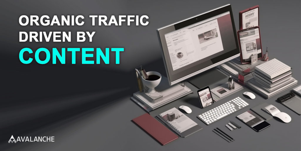 Organic Traffic Driven By Content