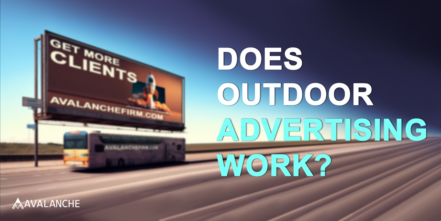 does outdoor advertising work